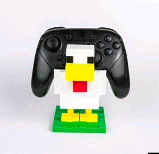 Soporte para mando estilo Minecraft – Impresión 3D