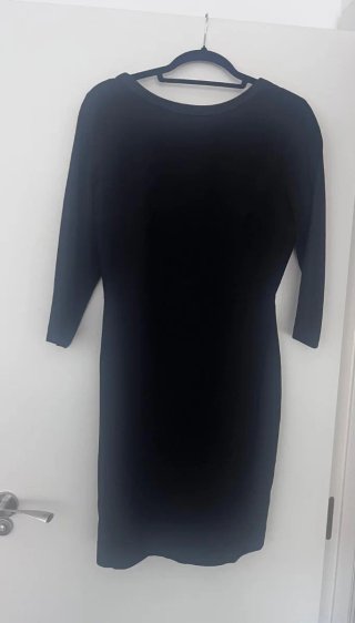 Vestido Negro Zara Talla M