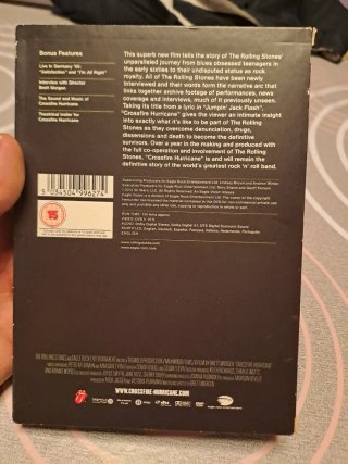 DVD The Rolling Stones Crossfire Hurricane