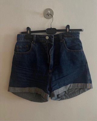 Pantalón corto vaquero azul