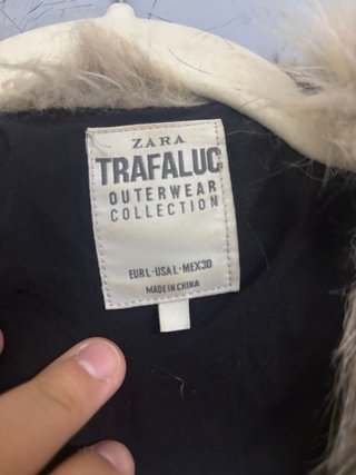 Chaleco pelo Zara Talla L