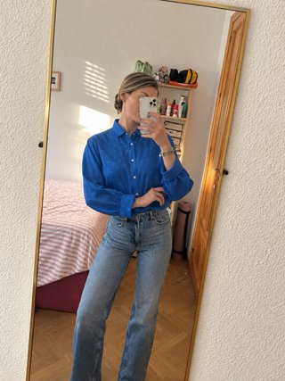 Camisa Vintage Azul