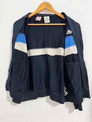 Chaqueta Adidas Vintage 90s Y2K Azul Marino