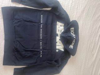 Sudadera con capucha Replay azul