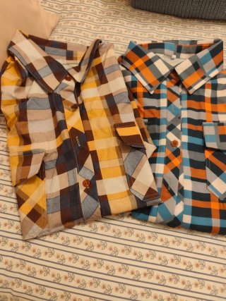2 Camisas a cuadros mujer