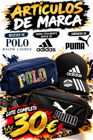 Lote de artículos de marca