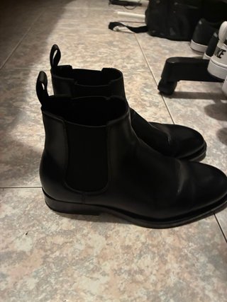 Botines Chelsea de Piel Negros