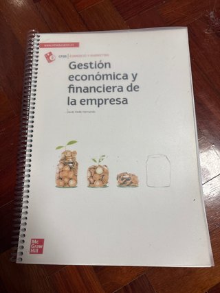 Libro Gestión económica y financiera de la empresa