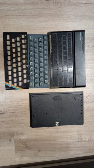 Carcasa y Teclado Sinclair ZX Spectrum 48k