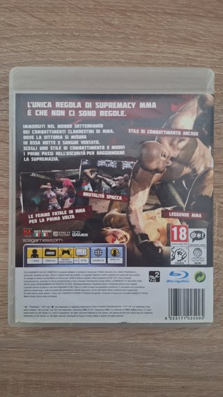Supremacy MMA PS3 Italiano Completo
