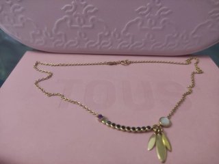 Collar Tous Plata Vermeil Oro