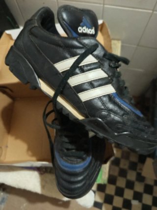 Zapatillas Adidas Torra Hombre Negras y Azules