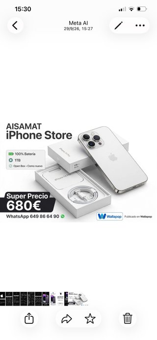 iPhone 14 Pro 1TB Plata