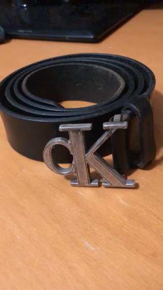 Cintura Calvin Klein nera