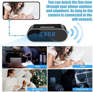 Reloj Cámara Oculta WiFi 1080P Visión Nocturna