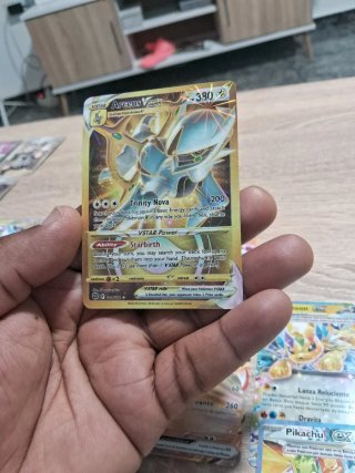 Carta Pokémon Arceus VSTAR (Réplica)