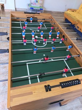 Futbolín de Madera