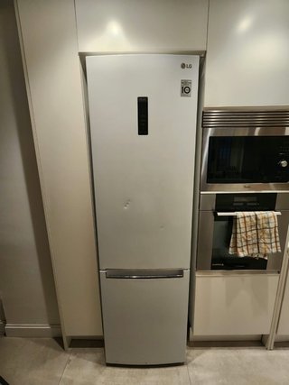 Frigorífico Combi LG GBB72SWDMN Blanco