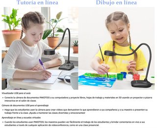 Escáner cámara documentos A3 5MP USB · Nuevo