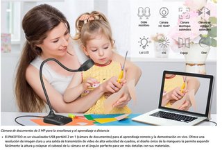 Escáner cámara documentos A3 5MP USB · Nuevo