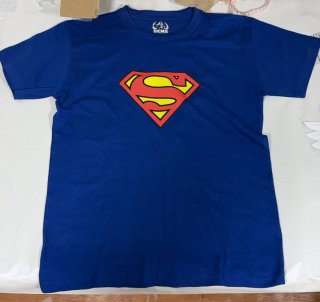 Camiseta Superman Azul, talla S