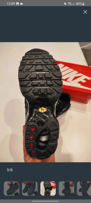 Zapatillas Nike TN Negras