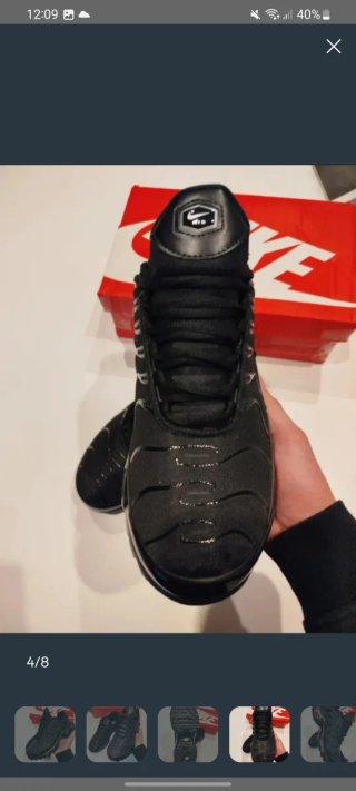 Zapatillas Nike TN Negras