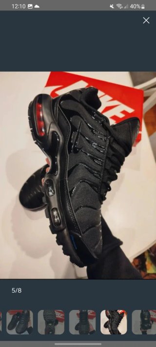 Zapatillas Nike TN Negras