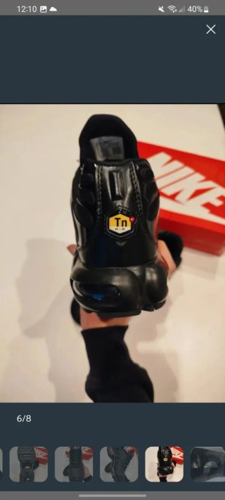 Zapatillas Nike TN Negras