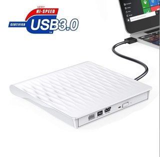 Grabadora CD DVD externa USB 3.0 USB-C · Nueva