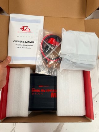 Inversor de onda sinusoidal pura EZA 500W