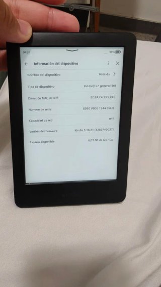 Kindle 10ª Gen Ebook-Ereader