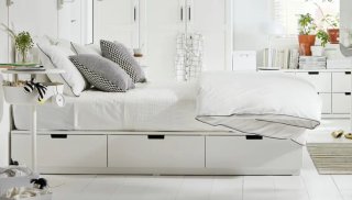 Cama 160x200 con 6 Cajones