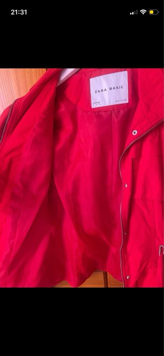 Chaqueta Roja Zara