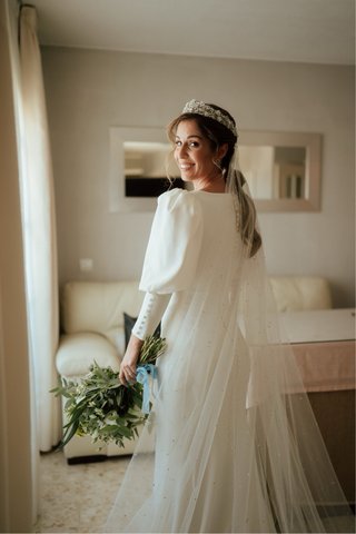 Traje de novia blanco