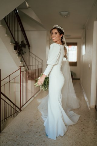 Traje de novia blanco
