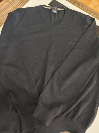 Jersey Boss Negro Hombre Talla M