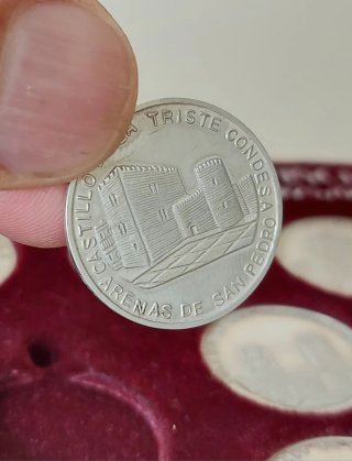 Colección Monedas Plata Monumentos Ávila Provincia