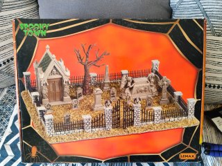Spooky Town Haunted Souls Graveyard Halloween