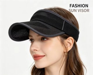 Visera Deportiva Negra