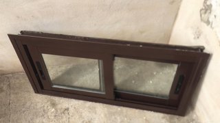 Ventana Climalit Aluminio Lacado 100x50