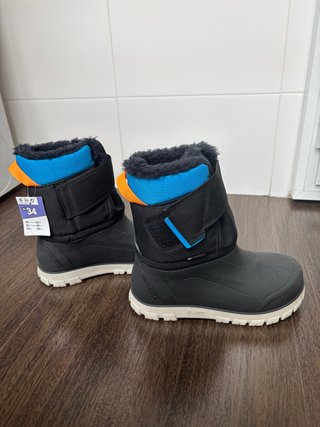 Botas nieve niño/a Decathlon T.34 a estrenar