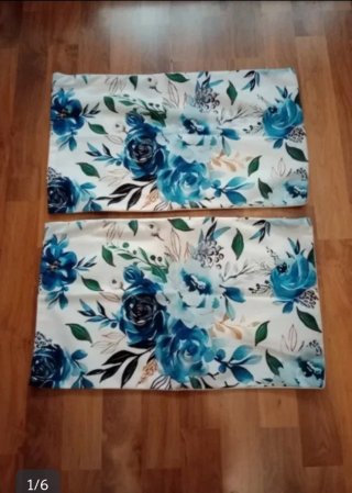 Set de 2 Fundas de Cojín Estampadas