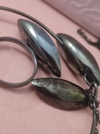 Conjunto Tous Plata y Vermeil oro