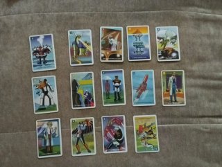 Cartas Mazinger Z 1978