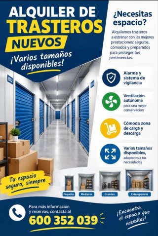 Alquiler de trasteros