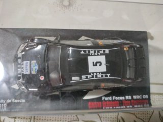 Maqueta Ford Focus RS WRC 08 Rally Suecia 1/43