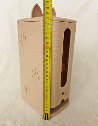 Organizador de sobres de comida para gato