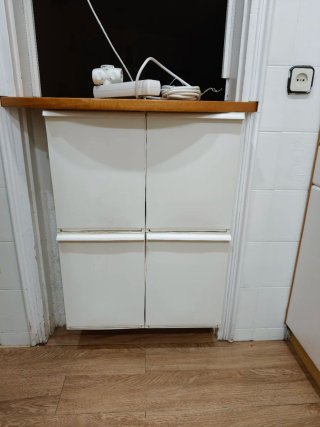 Armario de Cocina Alto Blanco