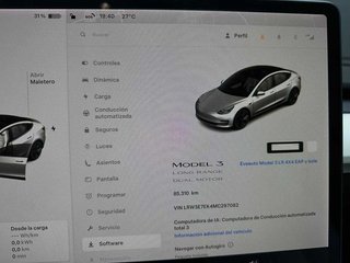 Tesla Model 3 Dual Motor Gran Autonomía AP Mejorado y Bola